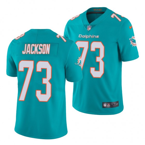 NFL Austin Jackson Aqua 2020 NFL Draft Game Jersey