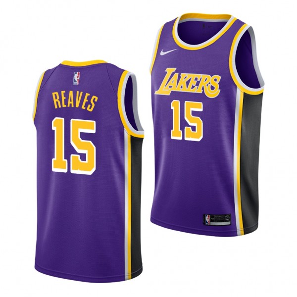 Austin Reaves #15 Los Angeles Lakers 2021 Statemen...