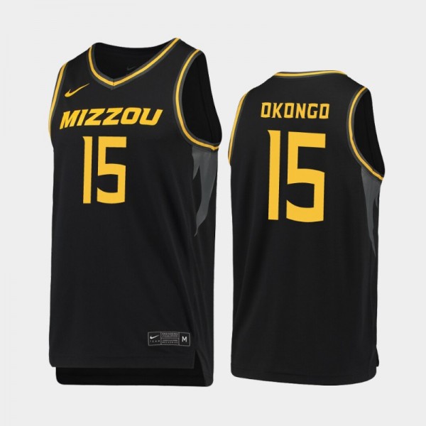 Missouri Tigers Axel Okongo Black 2019-20 Replica ...