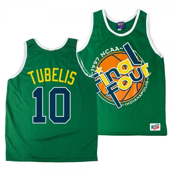 Azuolas Tubelis Arizona Wildcats #10 Green 1997 NC...