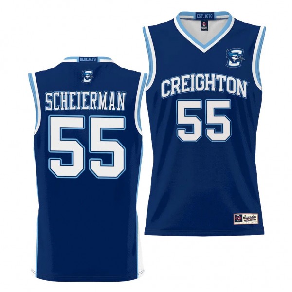 Creighton Bluejays Baylor Scheierman Blue #55 NIL ...