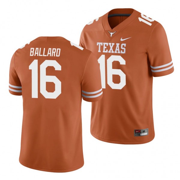 Texas Longhorns Ben Ballard Texas Orange College F...