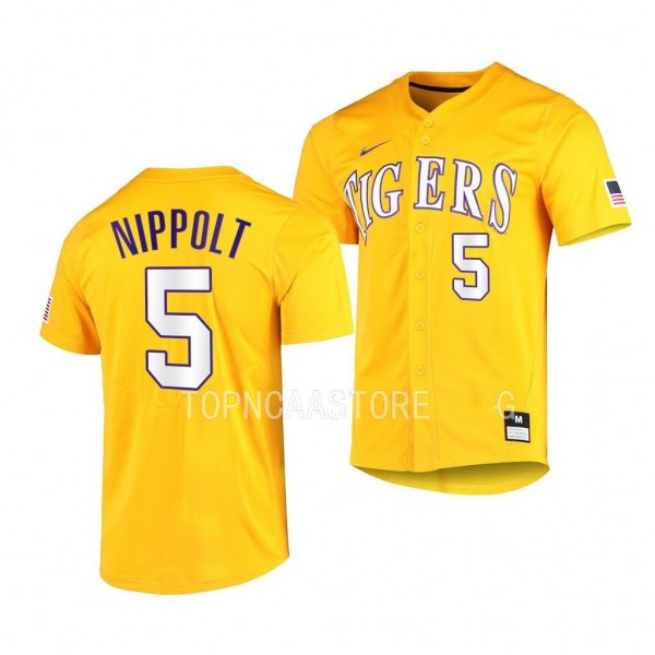 LSU Tigers Ben Nippolt Vapor Untouchable Elite Gol...
