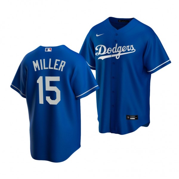 Bobby Miller Los Angeles Dodgers 2020 MLB Draft Royal Jersey Alternate Replica
