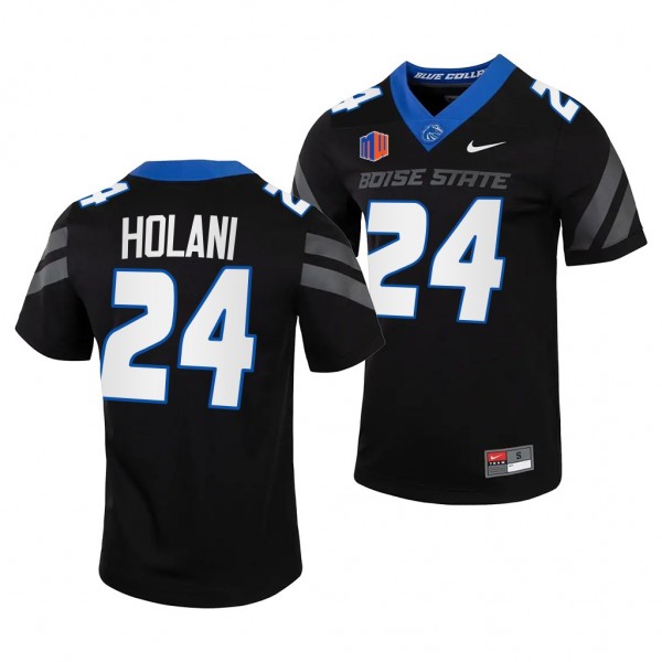 George Holani Boise State Broncos #24 Black Jersey...