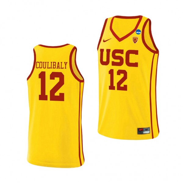 USC Trojans Boubacar Coulibaly Yellow 2021 March M...