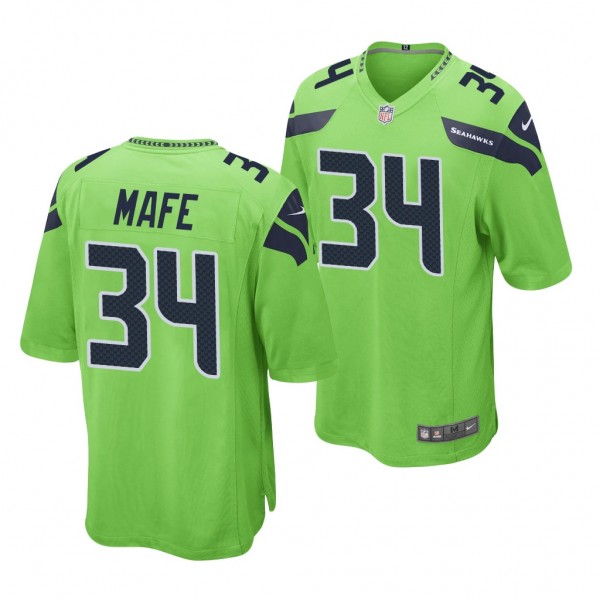 2022 NFL Draft Boye Mafe Jersey Seattle Seahawks N...