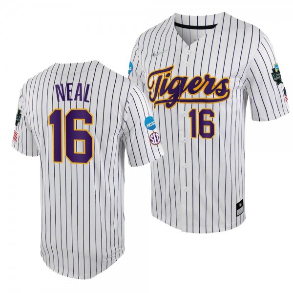 LSU Tigers Brady Neal 2023 College World Series Wh...