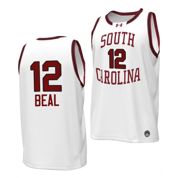 South Carolina Gamecocks Brea Beal White #12 Women...