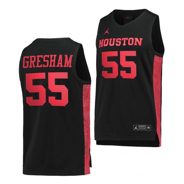Houston Cougars Brison Gresham #55 Gresham Commemorative Classic Jersey Basketball