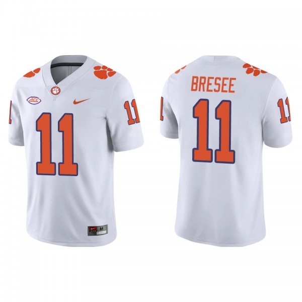 Bryan Bresee Clemson Tigers Nike Game College Football Jersey White