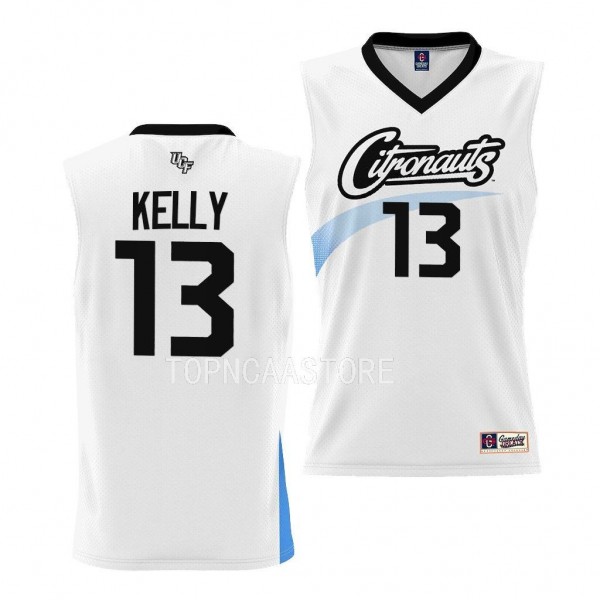 UCF Knights 2023 Space Game C.J. Kelly #13 White B...