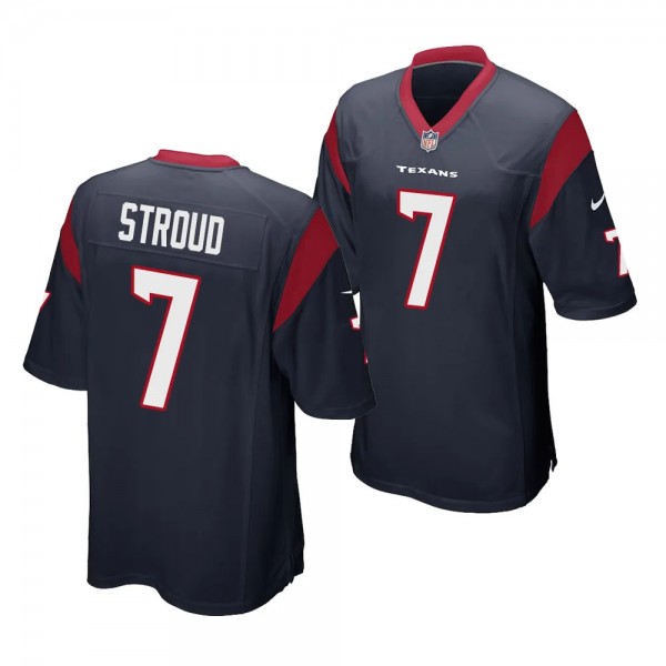 C.J. Stroud Houston Texans 2023 NFL Draft #7 Jerse...