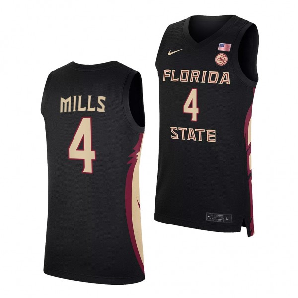 Florida State Seminoles Caleb Mills #4 Black Colle...