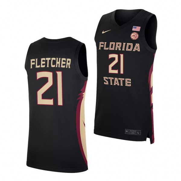 Florida State Seminoles Cam'Ron Fletcher #21 Black...