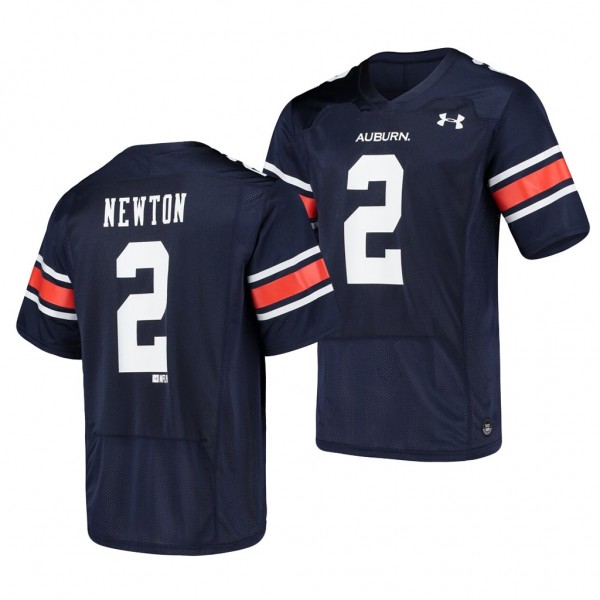 Auburn Tigers Cam Newton Navy Replica Alumni Footb...