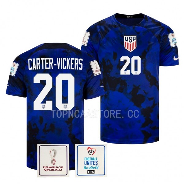 Cameron Carter-Vickers USMNT #20 FIFA World Cup 20...