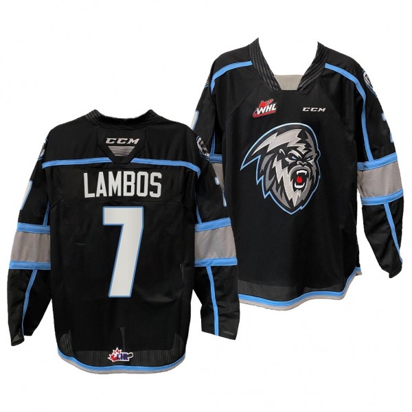 Carson Lambos WHL Alumni Player Jersey - Black