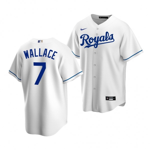 Cayden Wallace Kansas City Royals 2022 MLB Draft Jersey White Home Replica