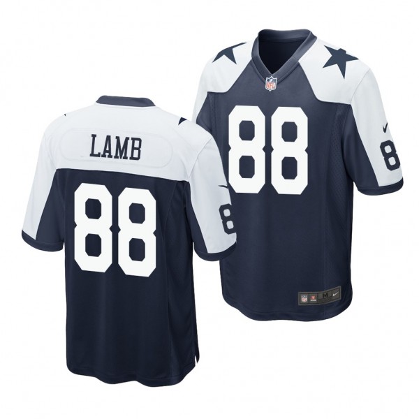 Dallas Cowboys CeeDee Lamb Navy 2020 NFL Draft Alt...
