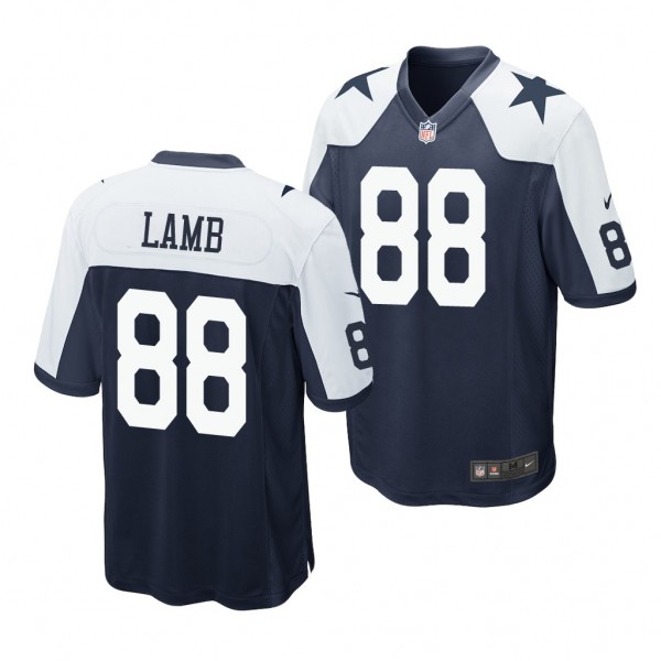 Dallas Cowboys CeeDee Lamb Navy 2020 NFL Draft Men...