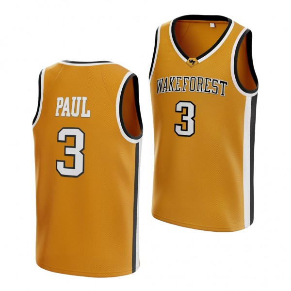Phoenix Suns Chris Paul Gold College Basketball Je...