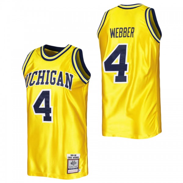 Chris Webber Michigan Wolverines Mitchell & Ne...