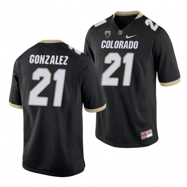 Colorado Buffaloes Christian Gonzalez Black Colleg...