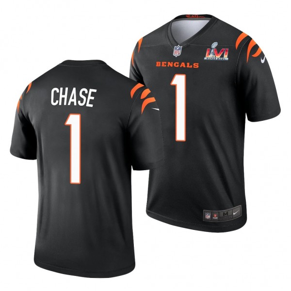 Cincinnati Bengals Ja'Marr Chase Super Bowl LVI Bl...