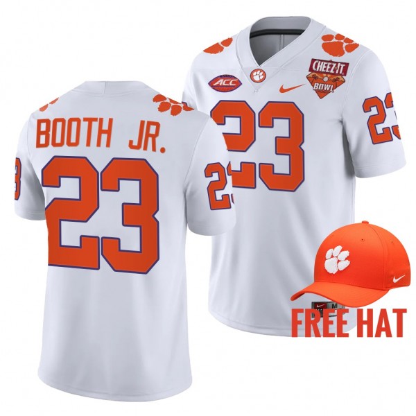 Andrew Booth Jr. Clemson Tigers 2021 Cheez-It Bowl...