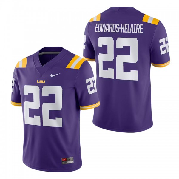 Clyde Edwards-Helaire LSU Tigers Player Game Jerse...
