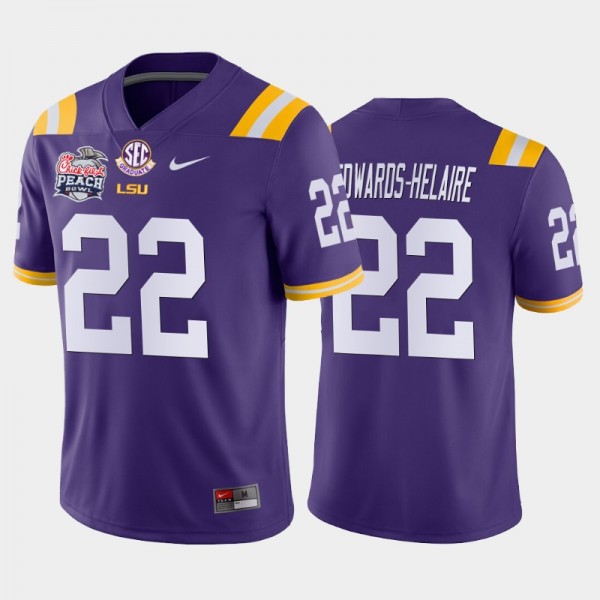 College Football LSU Tigers Clyde Edwards-Helaire ...