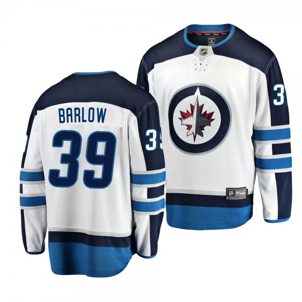 2023 NHL Draft Colby Barlow Winnipeg Jets #39 Whit...