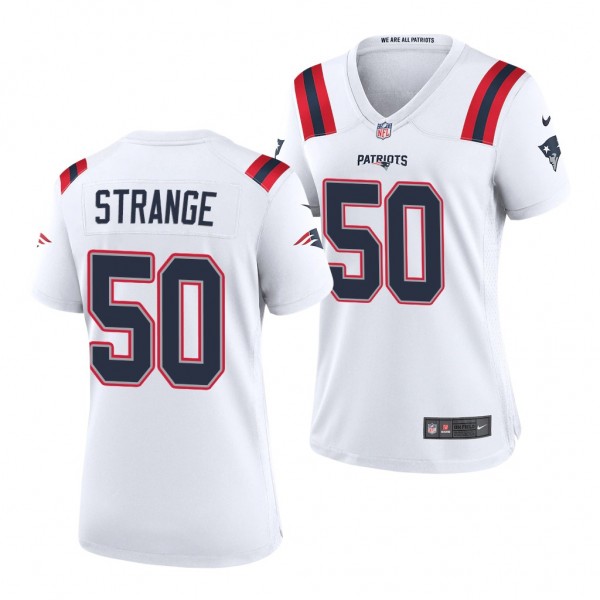 2022 NFL Draft Cole Strange Jersey New England Pat...