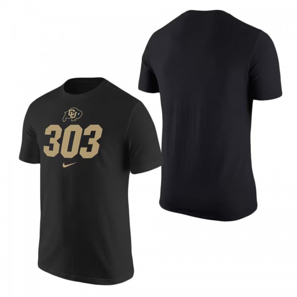 Colorado Buffaloes 303 T-Shirt Black