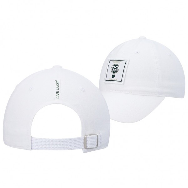 Colorado State Rams White Hat Dream Adjustable Cap