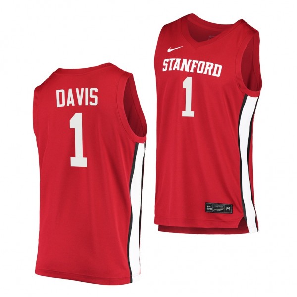 Stanford Cardinal Daejon Davis Red 2020-21 College...