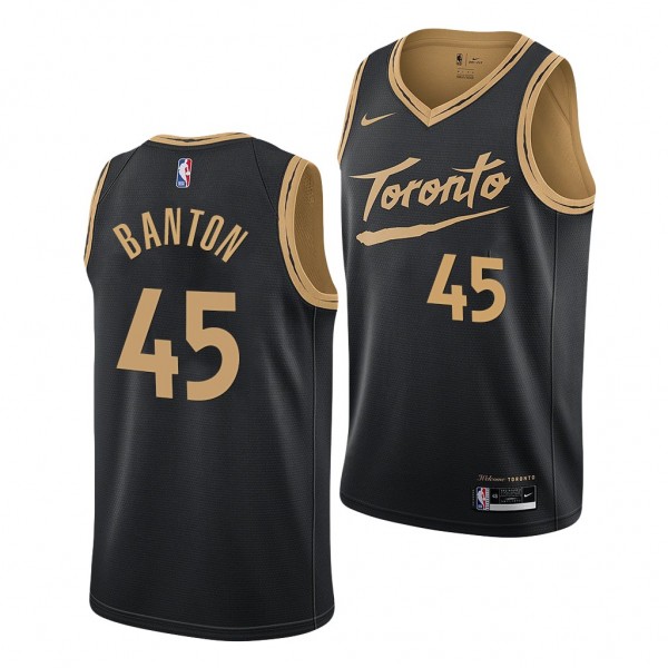 Dalano Banton Toronto Raptors 2021 NBA Draft Black...