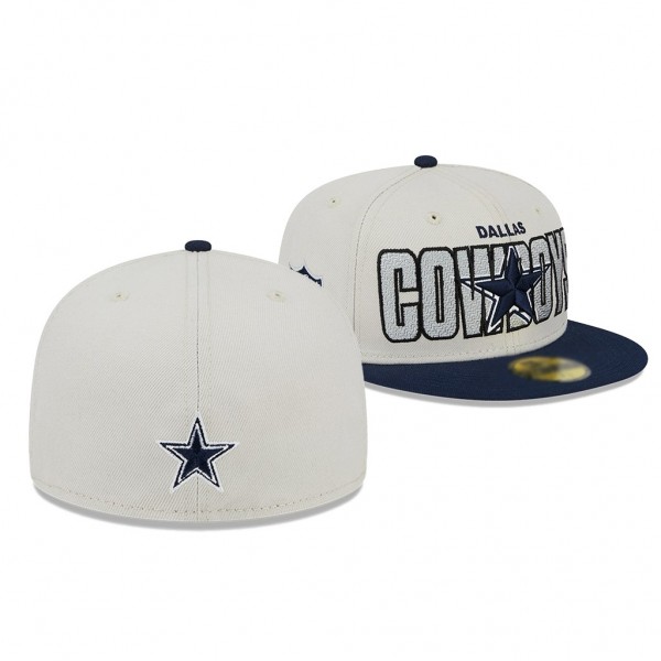 Dallas Cowboys Stone 2023 NFL Draft 59FIFTY Fitted...
