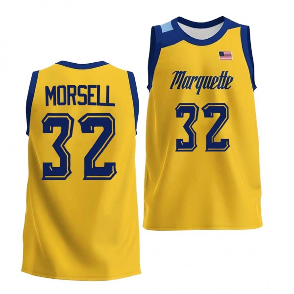 Darryl Morsell #32 Marquette Golden Eagles 2022 Co...