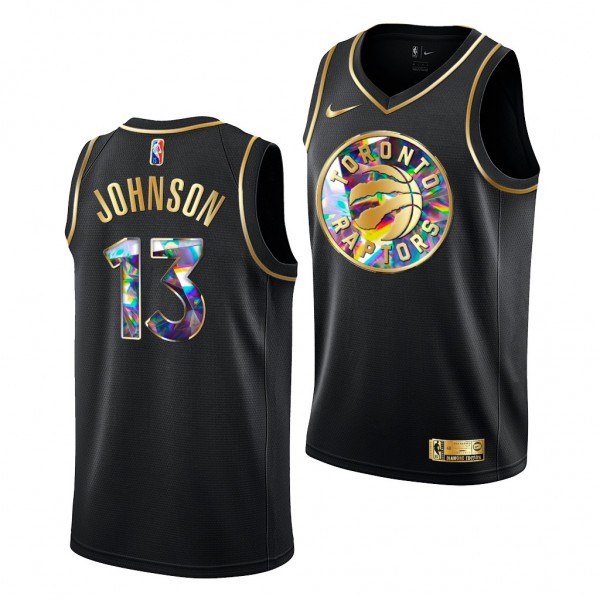 2021 NBA Draft David Johnson #13 Raptors Diamond L...