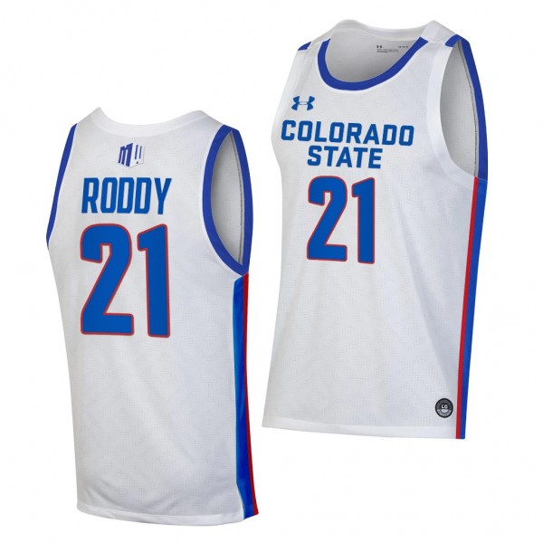 David Roddy #21 Colorado State Rams 2022 Pride Col...