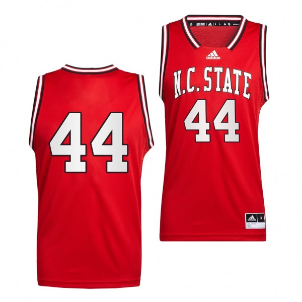 NC State Wolfpack David Thompson #44 Red Reverse R...