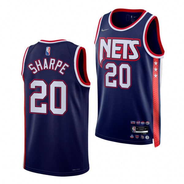 2021 NBA Draft DayRon Sharpe #20 Nets 75th Anniver...
