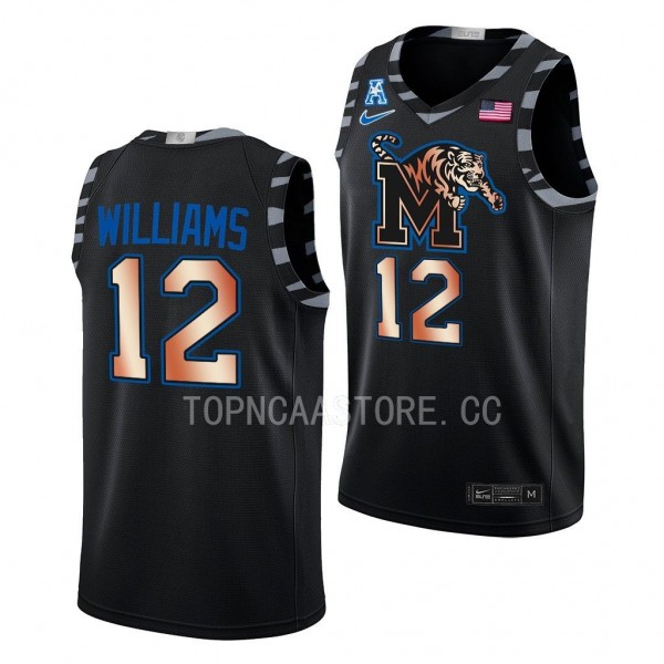 DeAndre Williams #12 Memphis Tigers Copper College...