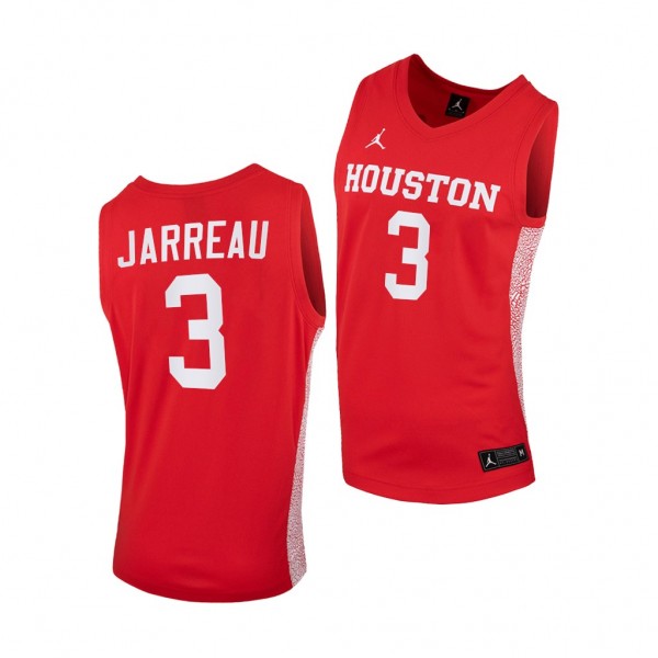 Houston Cougars DeJon Jarreau Red 2020-21 Replica ...