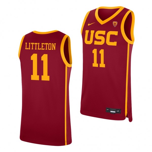 Destiny Littleton USC Trojans #11 Red NCAA eligibi...