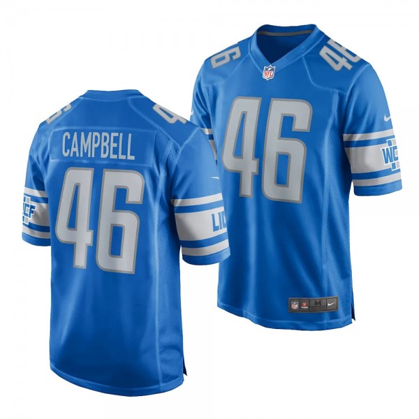 Jack Campbell Detroit Lions 2023 NFL Draft #46 Jer...