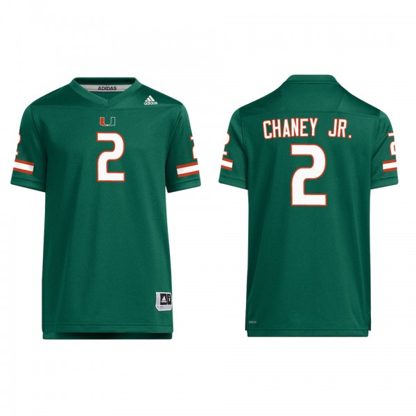 Donald Chaney Jr. Miami Hurricanes adidas Team Rep...