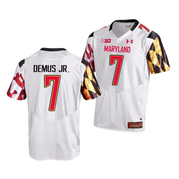 Maryland Terrapins Dontay Demus Jr. White College ...